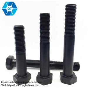 Black Hex Bolt DIN 933 DIN 931