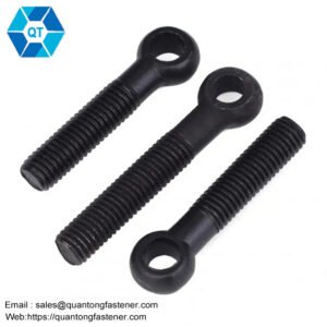 China Manufacturer Direct Black Oxide Black Zinc DIN444 Eye Bolt