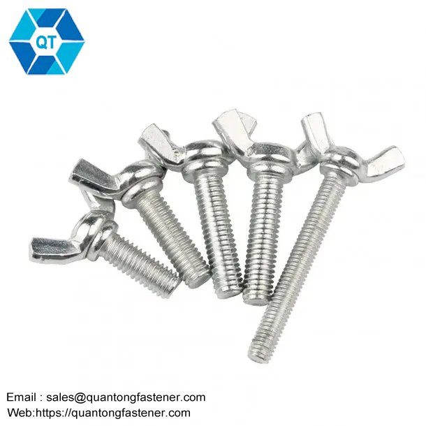 Costom Zinc Plated Galvanized DIN316 Wing Bolt - 画像 (3)