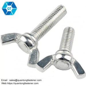 Costom Zinc Plated Galvanized DIN316 Wing Bolt