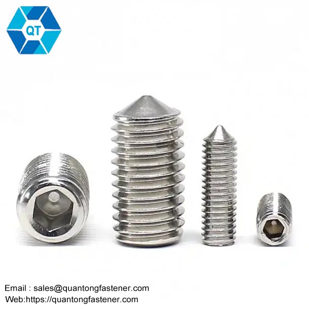 DIN 913/914/915/916 Stainless Steel Hexagon Socket Set Bolt - الصورة 6
