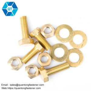 DIN 931 933 Brass Copper Hex Bolt