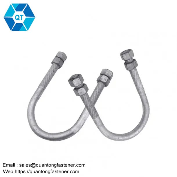 Factory Direct Costom HDG Hot Dip Galvanized DIN3570 U Bolt - Image 3