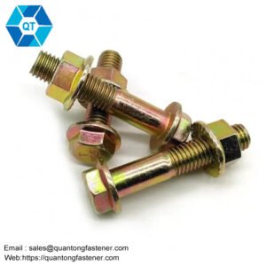 Galvanized Hexagon Flange Bolt DIN 6921