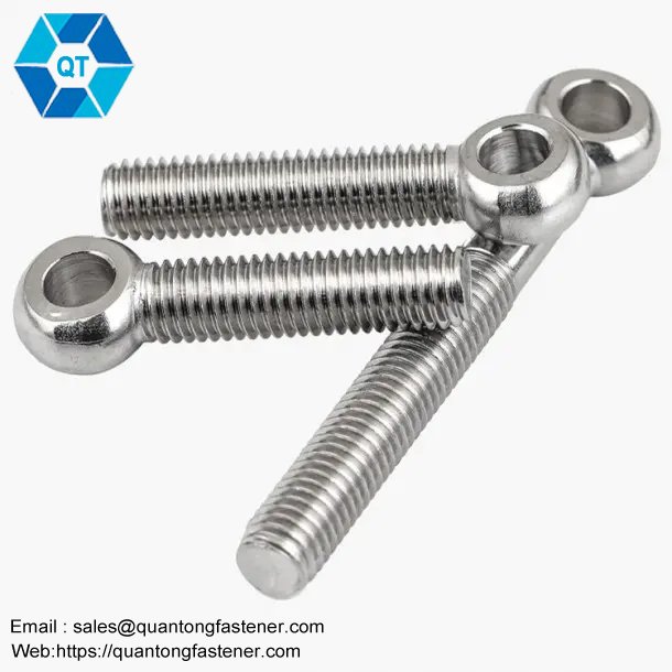 Stainless Steel A2-70 A4-80 SS 304 316 201 316L DIN444 Eye Bolt - Image 2