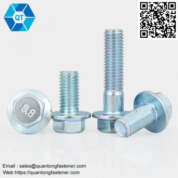 Zinc Plated DIN6921 Hex Flange Bolt - Image 9