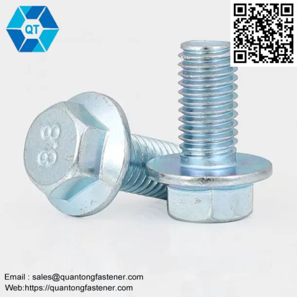Zinc Plated DIN6921 Hex Flange Bolt - Image 8