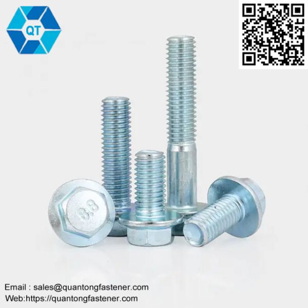 Zinc Plated DIN6921 Hex Flange Bolt - Image 7