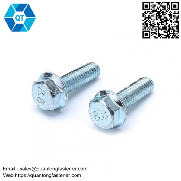 Zinc Plated DIN6921 Hex Flange Bolt - Image 5