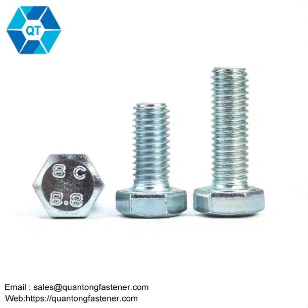 Galvanized Zinc Hex Bolt DIN 933/DIN 931