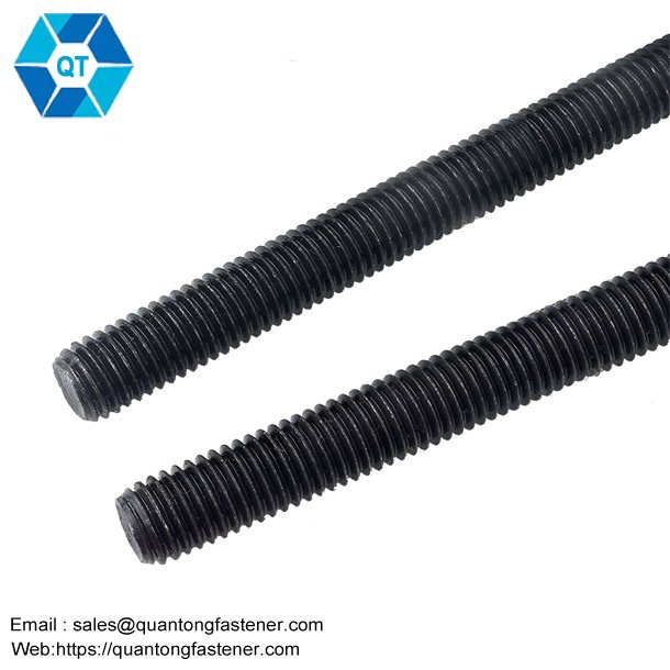 Black Zinc Plated Black Oxide DIN938 Stud Bolts - 画像 (2)