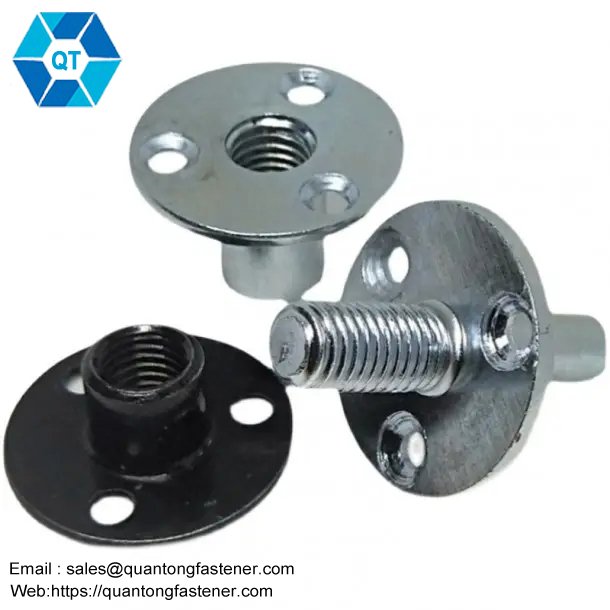 3 Hole Round Base Tee Nut - Image 6