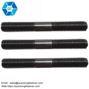 Black Oxide Black Zinc Plated DIN938 Stud Bolts