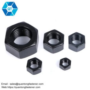 Black Zinc Black Oxide DIN934 Hex Nut