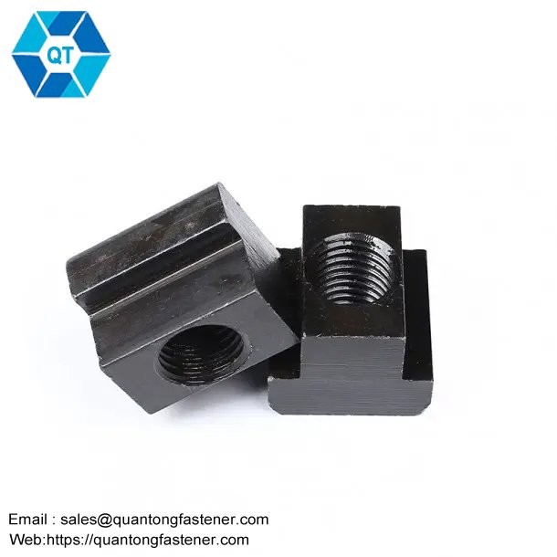Carbon Steel Black Oxide Zinc Slider T Slot Nut T-nut - Image 2