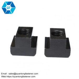 Carbon Steel Black Oxide Zinc Slider T Slot Nut T-nut
