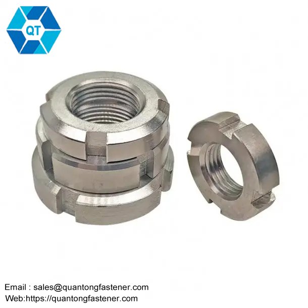 Carbon steel/Stainless steel Round Nut - 画像 (2)