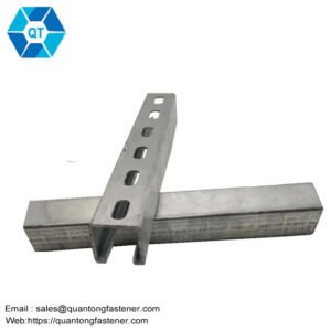 rolled galvanized 50x50mm standard length metal building c channel steel price
