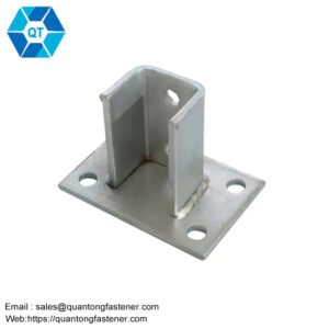 China Manufacture Steel Strut Seismic Bracing Channel Connector Fitting