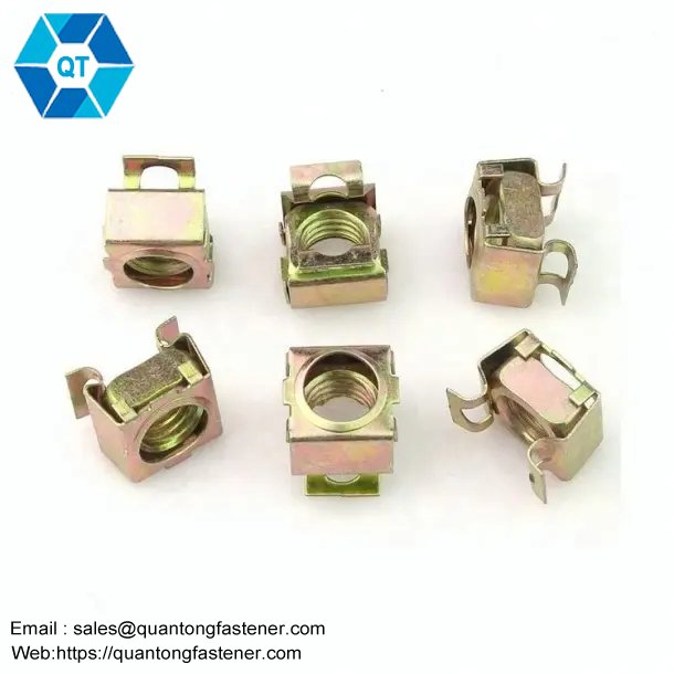 Color Galvanized Yellow Zinc Plated A2 70 A4 80 Cage Nut - 画像 (3)