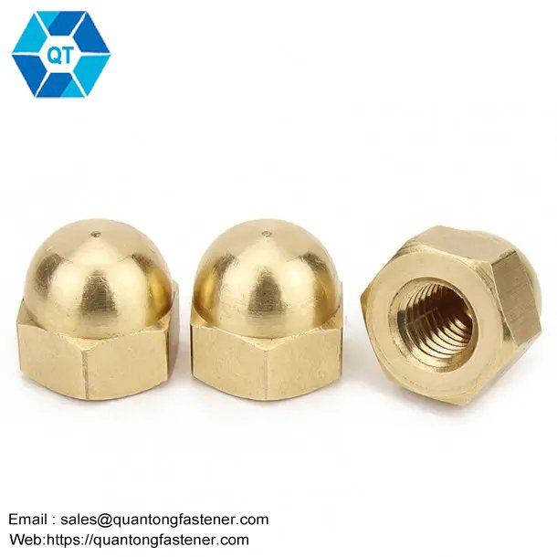 Copper Brass DIN1587 Hex Domed Cap Nuts - Image 5