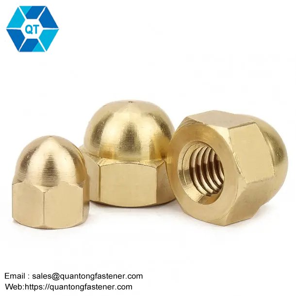 Copper Brass DIN1587 Hex Domed Cap Nuts - Image 6