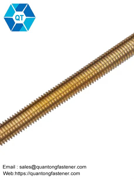 Copper Brass DIN975 DIN976 Threaded Rod - Image 3
