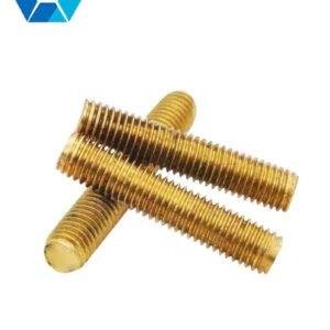 Copper Brass DIN975 DIN976 Threaded Rod
