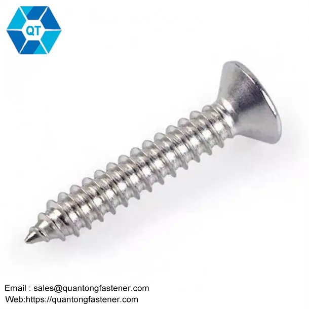 Cross recessed countersunk head self-tapping screws - Imagen 3