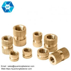 DIN 16903 Brass Knurled Insert Nut
