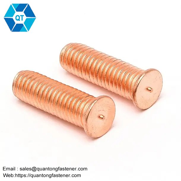 DIN 32501 ISO 13918 Capacitor Discharge External Thread Steel Copper Plated Weld Stud - Image 3