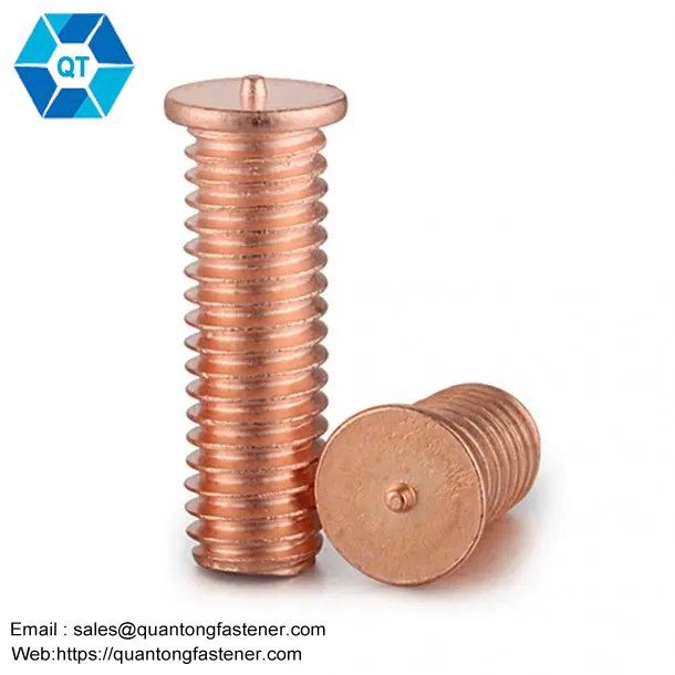 DIN 32501 ISO 13918 Capacitor Discharge External Thread Steel Copper Plated Weld Stud - Image 4
