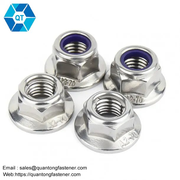 DIN 6926 DIN 1663 Hex Flange Nylon Lock Nut