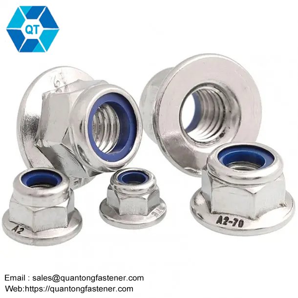 DIN 6926 DIN 1663 Hex Flange Nylon Lock Nut - Image 4