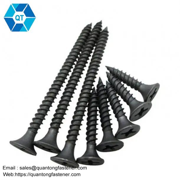 Fine thread black phosphating drywall screws - изображение 2