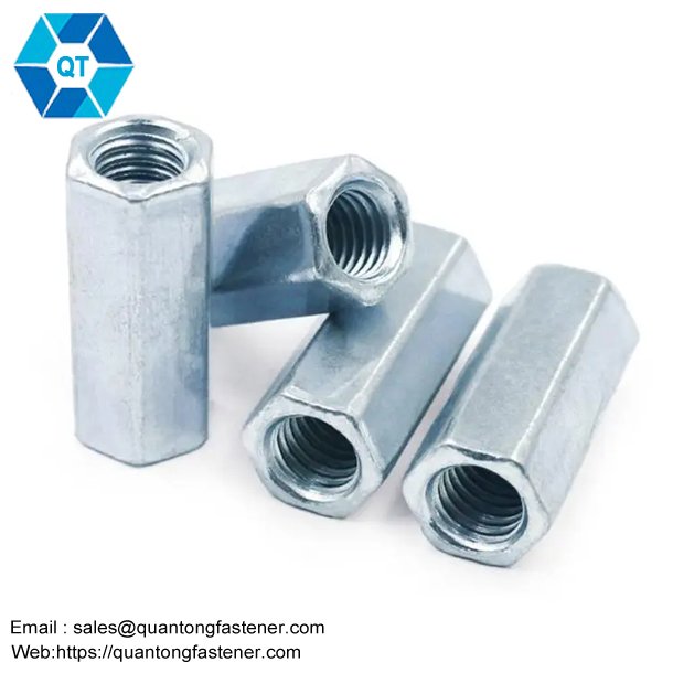 Galvanized White Blue Zinc Plated DIN6334 Hex Coupling Long Nut - 이미지 9