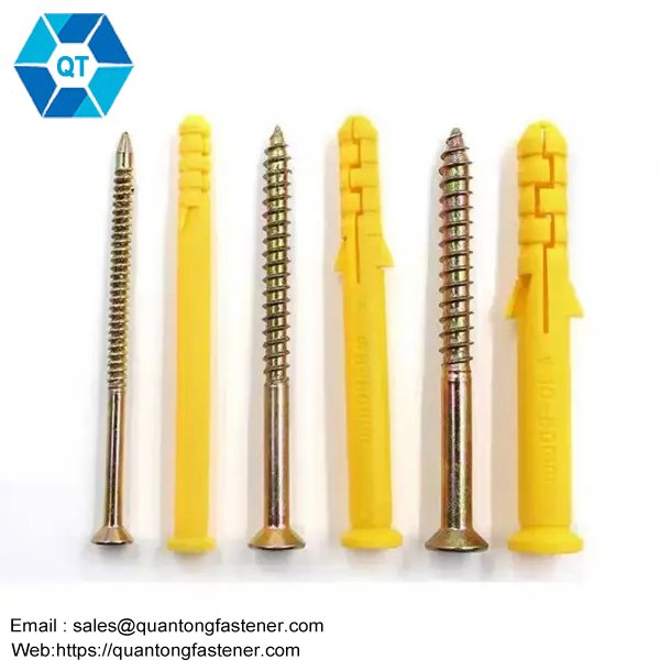 Plastic Wall Plug Plastic Anchor Bolt For Hollow And Solid - Image 3