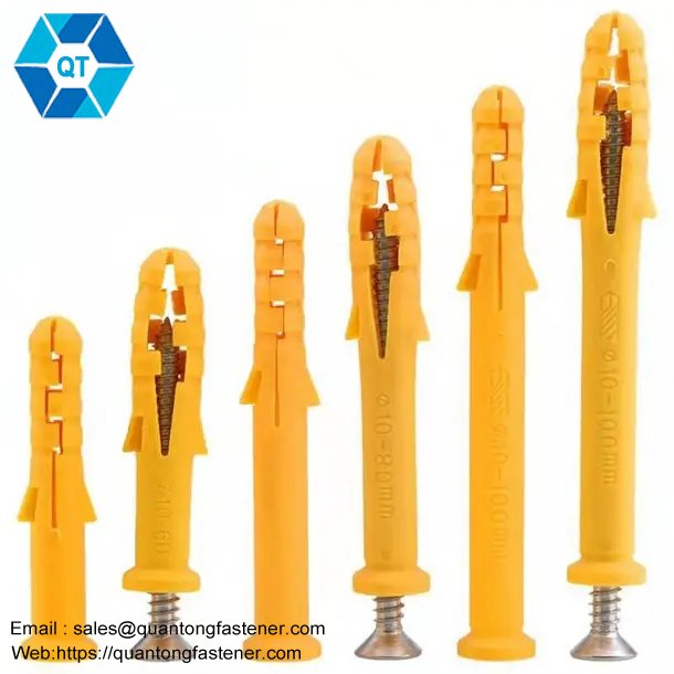 Plastic Wall Plug Plastic Anchor Bolt For Hollow And Solid