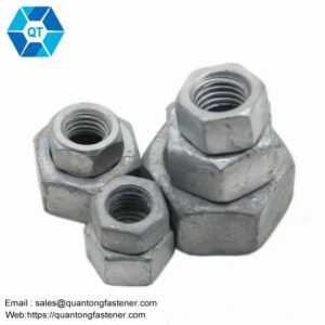 Preservative HDG Hot Dip Galvanized DIN934 Hex Nut