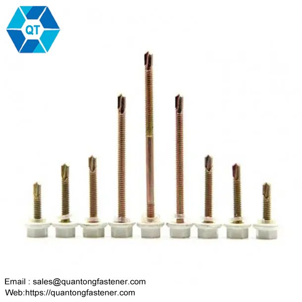 hex head self drilling screws with EPDM bonded washer - Image 5