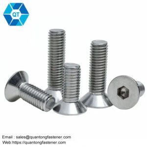 Stainless Steel A2 70 A4 80 DIN7991 CSK Flat Head Hex Socket Bolt Screw