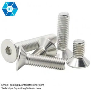 Stainless Steel Hexagon Socket Countersunk Head Cap Bolt DIN 7991