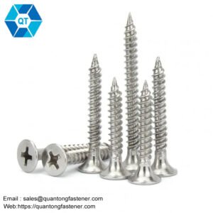 Stainless Steel SS410 bugle head self tapping drywall screw for metal wood