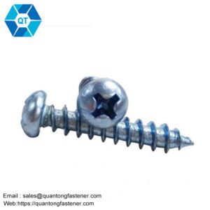 Cross recessed pan head self-tapping screws